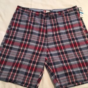 NWT, 36" Waist Ralph Lauren, Chaps Plaid shorts